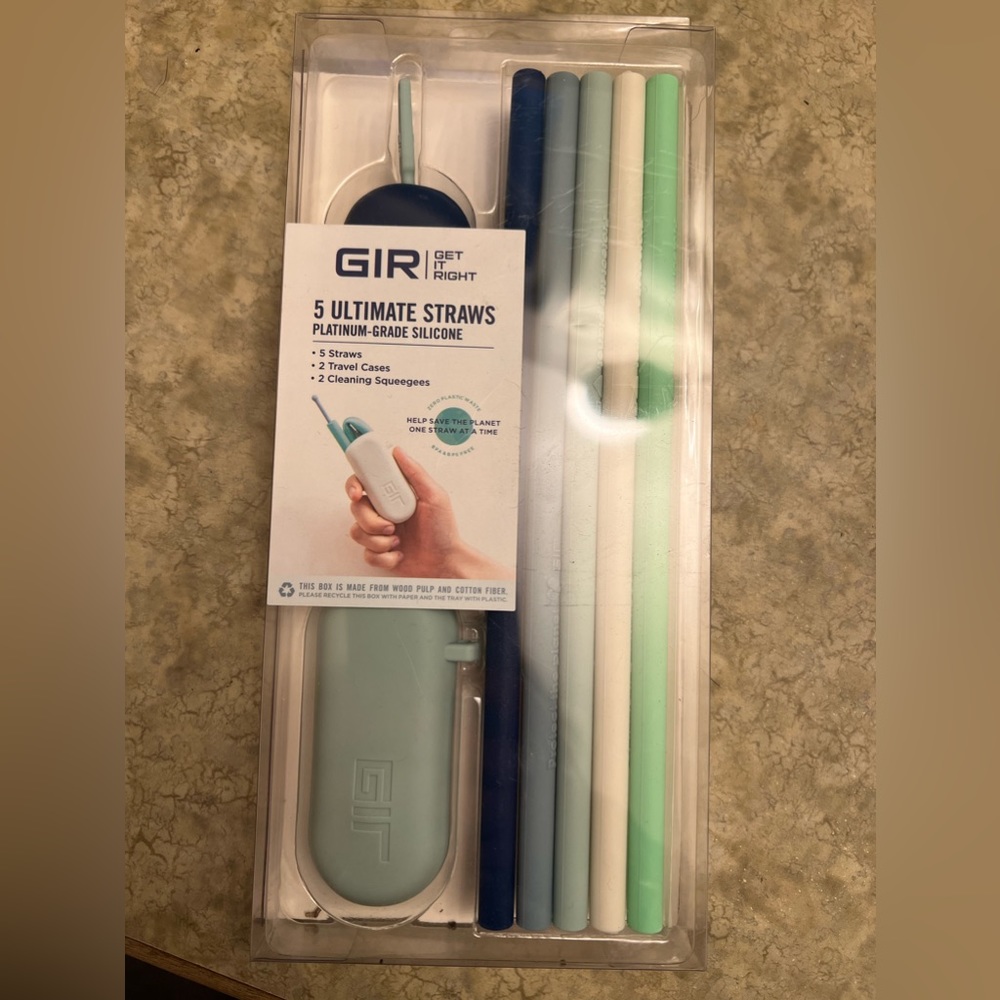 Reusable straws